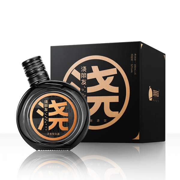 浇朋友黑小浇 白酒 100ml*4瓶